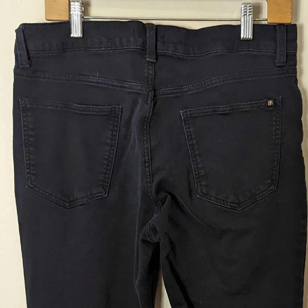 Banana Republic‎ Men's Jeans Black Stretch Straight Leg 34/32 Preppy
